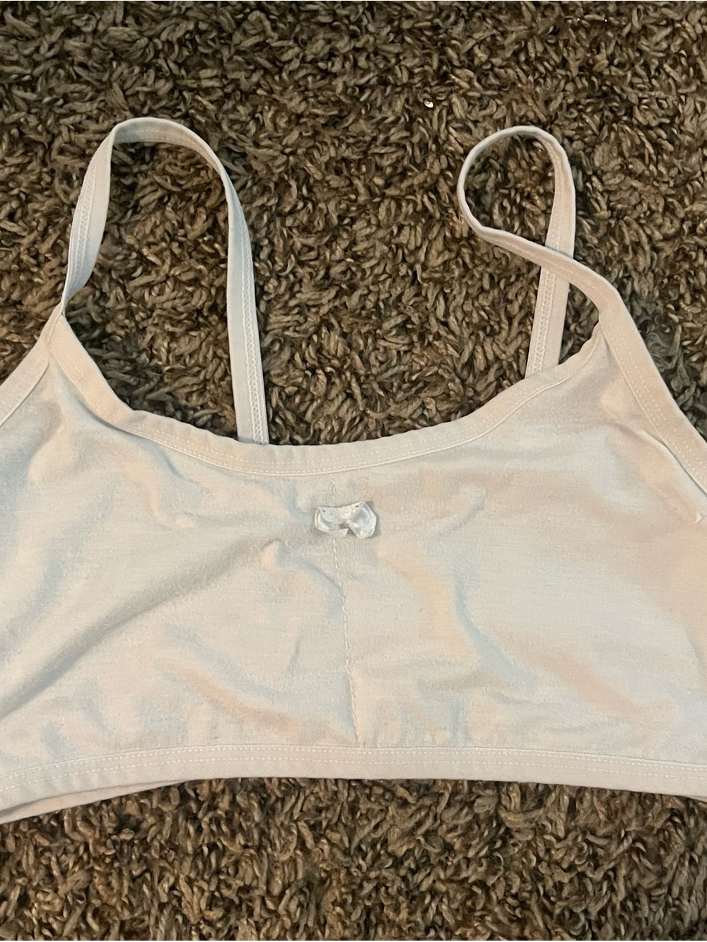 Girls’ Junior tank top - Cream